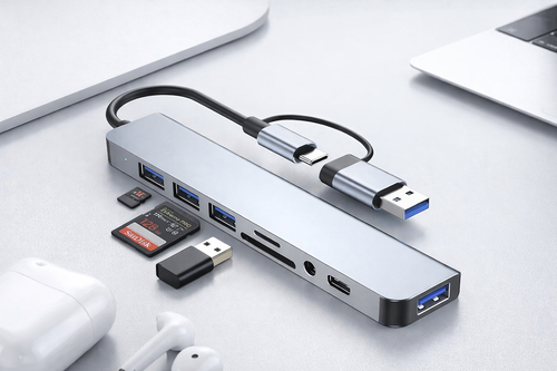 8 in 1 USB-C Docking Station