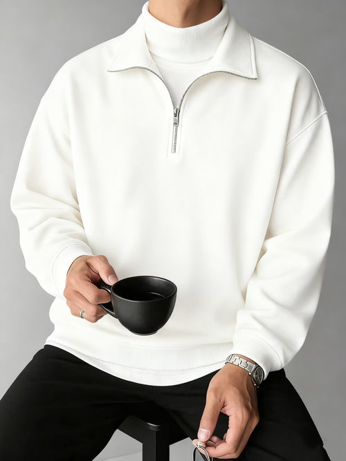 Half Zip-Up Jersey